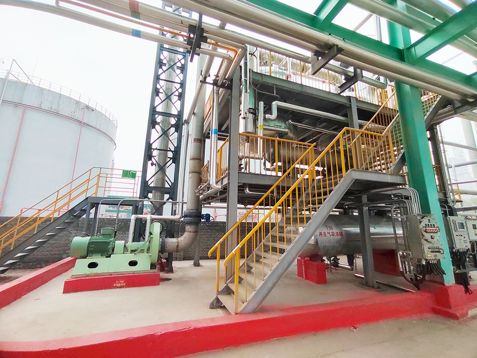 有機廢氣樹脂吸附脫附冷凝回收系統